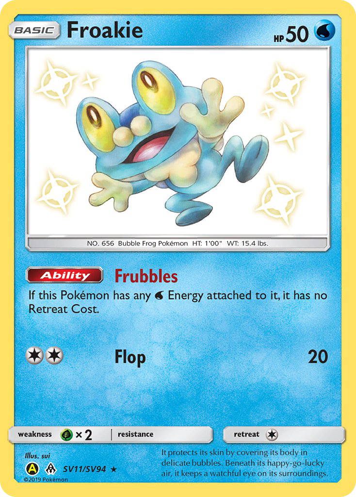 Froakie (SV11/SV94) [Sun & Moon: Hidden Fates - Shiny Vault] | Eastridge Sports Cards & Games