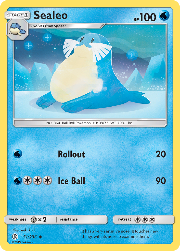 Sealeo (51/236) [Sun & Moon: Cosmic Eclipse] | Eastridge Sports Cards & Games