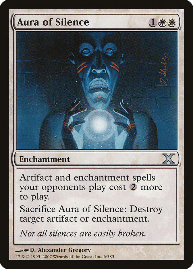 Aura of Silence [Tenth Edition] | Eastridge Sports Cards & Games