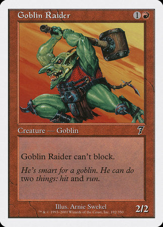 Goblin Raider [Seventh Edition] | Eastridge Sports Cards & Games