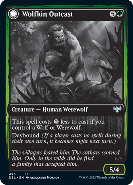 Wolfkin Outcast // Wedding Crasher [Innistrad: Double Feature] | Eastridge Sports Cards & Games