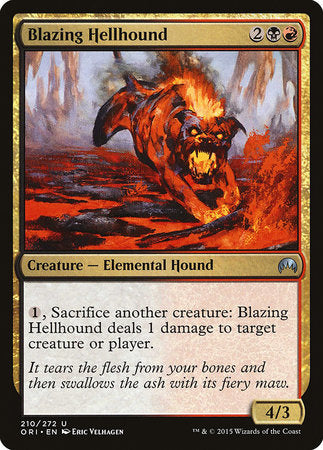 Blazing Hellhound [Magic Origins] | Eastridge Sports Cards & Games
