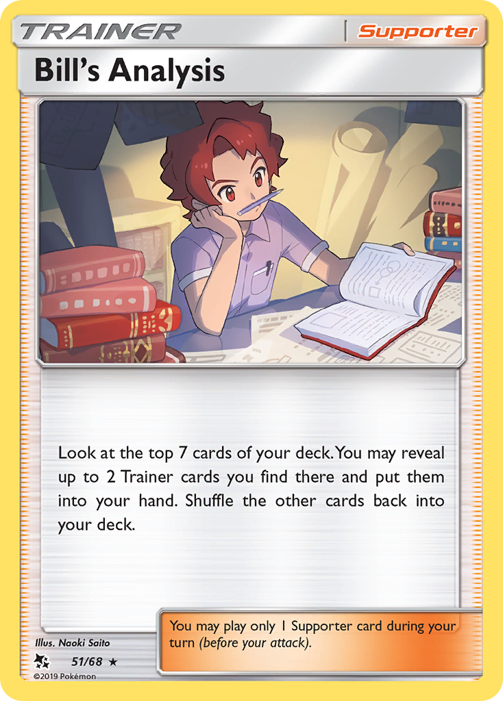 Bill's Analysis (51/68) [Sun & Moon: Hidden Fates] | Eastridge Sports Cards & Games