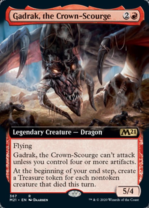 Gadrak, the Crown-Scourge (Extended Art) [Core Set 2021] | Eastridge Sports Cards & Games