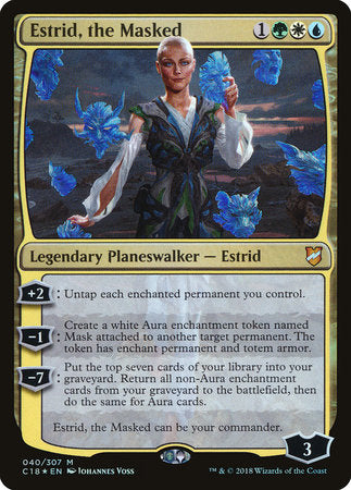 Estrid, the Masked [Commander 2018] | Eastridge Sports Cards & Games