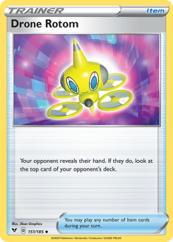 Drone Rotom (151/185) [Sword & Shield: Vivid Voltage] | Eastridge Sports Cards & Games