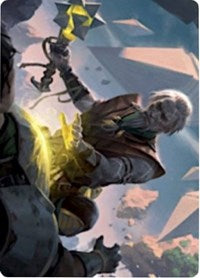 Expedition Healer Art Card [Zendikar Rising Art Series] | Eastridge Sports Cards & Games