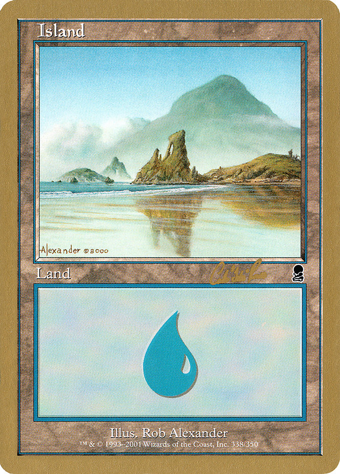 Island (cr338) (Carlos Romao) [World Championship Decks 2002] | Eastridge Sports Cards & Games