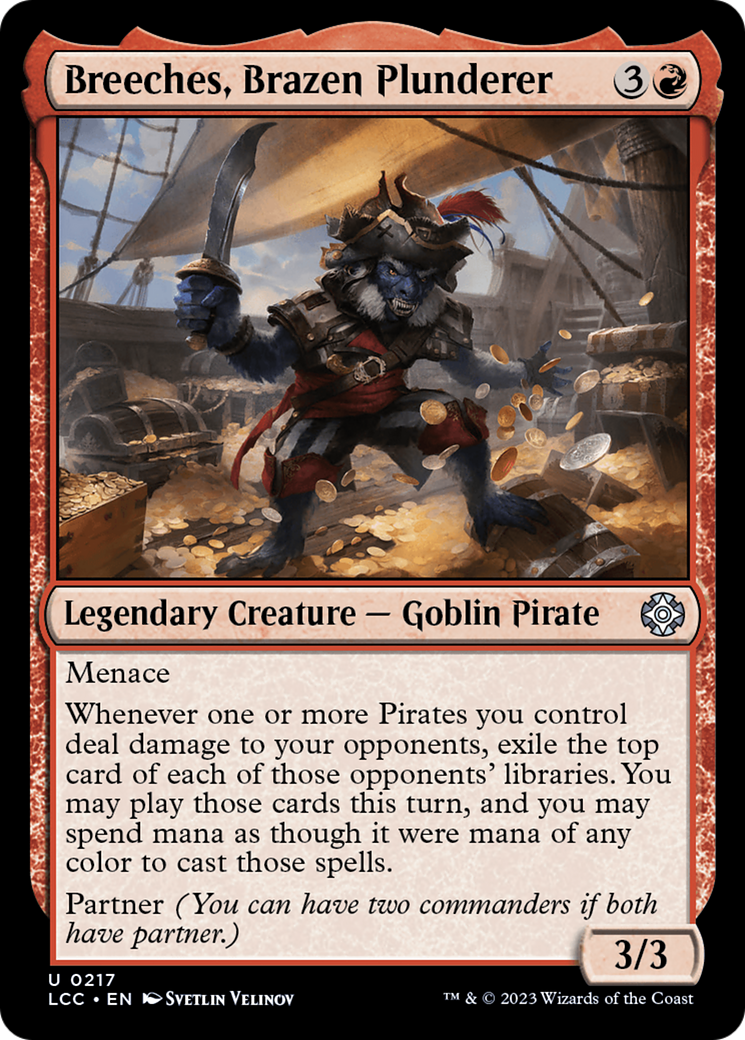 Breeches, Brazen Plunderer [The Lost Caverns of Ixalan Commander] | Eastridge Sports Cards & Games