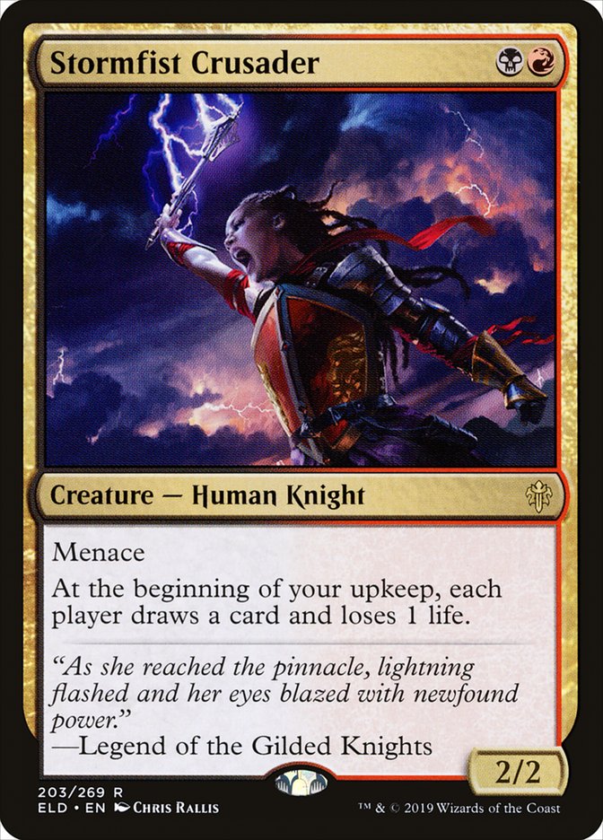 Stormfist Crusader [Throne of Eldraine] | Eastridge Sports Cards & Games