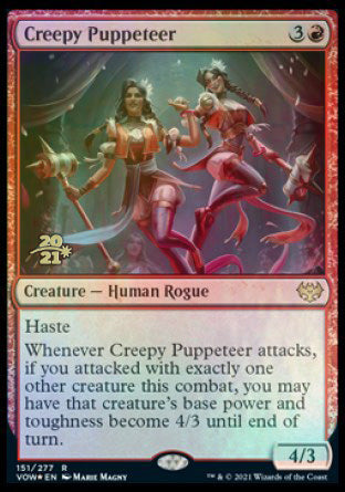Creepy Puppeteer [Innistrad: Crimson Vow Prerelease Promos] | Eastridge Sports Cards & Games