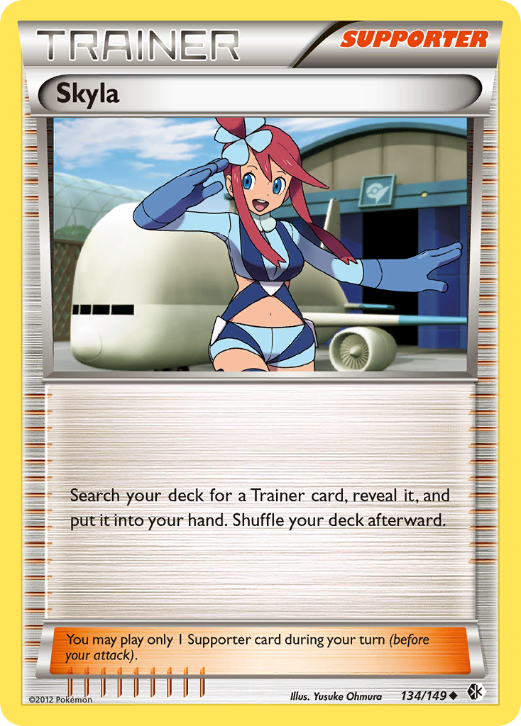 Skyla (134/149) [Black & White: Boundaries Crossed] | Eastridge Sports Cards & Games