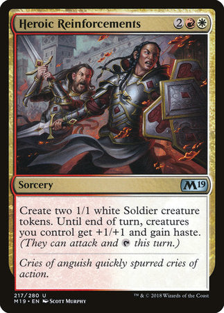 Heroic Reinforcements [Core Set 2019] | Eastridge Sports Cards & Games