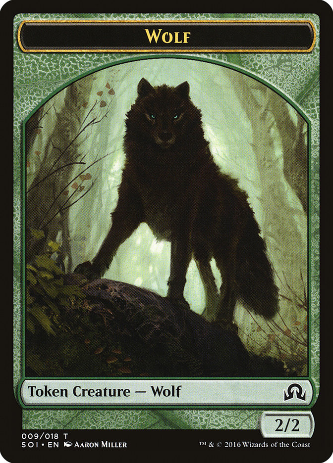 Wolf [Shadows over Innistrad Tokens] | Eastridge Sports Cards & Games