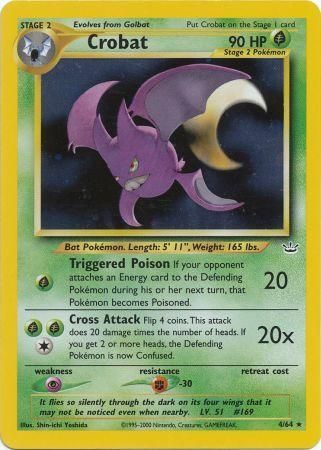 Crobat (4/64) [Neo Revelation Unlimited] | Eastridge Sports Cards & Games