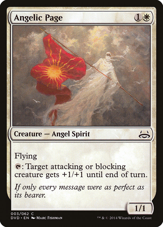 Angelic Page (Divine vs. Demonic) [Duel Decks Anthology] | Eastridge Sports Cards & Games