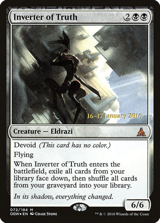 Inverter of Truth [Oath of the Gatewatch Promos] | Eastridge Sports Cards & Games