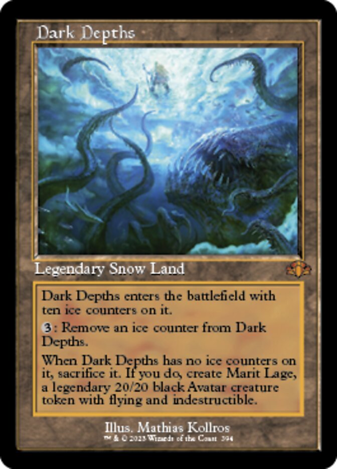 Dark Depths (Retro) [Dominaria Remastered] | Eastridge Sports Cards & Games