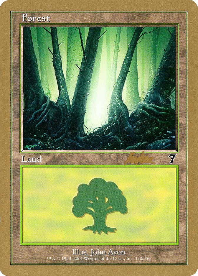 Forest (bk330) (Brian Kibler) [World Championship Decks 2002] | Eastridge Sports Cards & Games