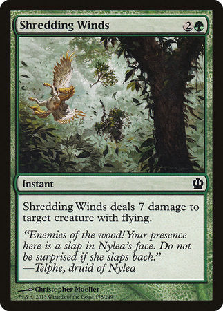 Shredding Winds [Theros] | Eastridge Sports Cards & Games