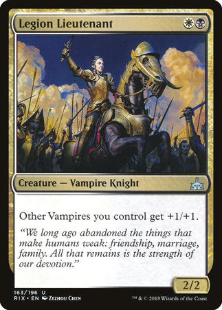 Legion Lieutenant [Rivals of Ixalan] | Eastridge Sports Cards & Games