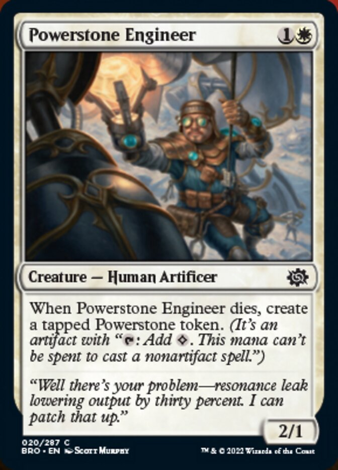 Powerstone Engineer [The Brothers' War] | Eastridge Sports Cards & Games