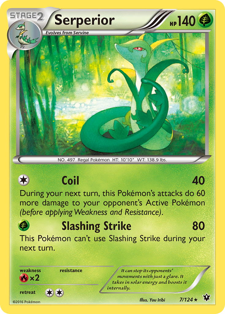 Serperior (7/124) [XY: Fates Collide] | Eastridge Sports Cards & Games