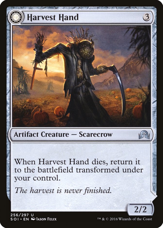 Harvest Hand // Scrounged Scythe [Shadows over Innistrad] | Eastridge Sports Cards & Games