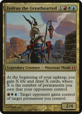 Zedruu the Greathearted (Oversized) [Commander 2011 Oversized] | Eastridge Sports Cards & Games