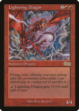 Lightning Dragon [Urza's Saga] | Eastridge Sports Cards & Games