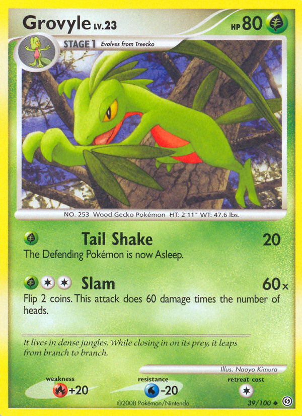 Grovyle (39/100) [Diamond & Pearl: Stormfront] | Eastridge Sports Cards & Games