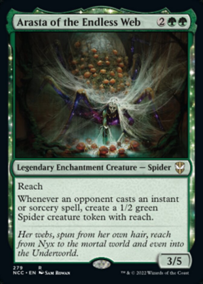 Arasta of the Endless Web [Streets of New Capenna Commander] | Eastridge Sports Cards & Games