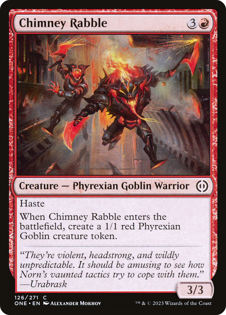 Chimney Rabble [Phyrexia: All Will Be One] | Eastridge Sports Cards & Games