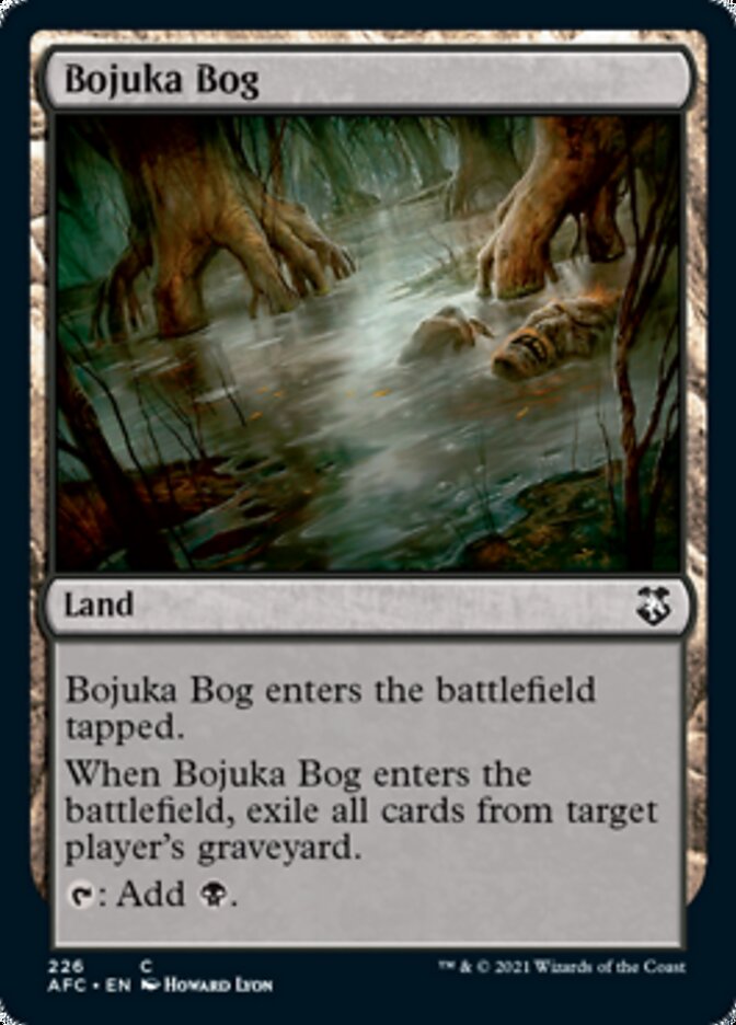 Bojuka Bog [Dungeons & Dragons: Adventures in the Forgotten Realms Commander] | Eastridge Sports Cards & Games