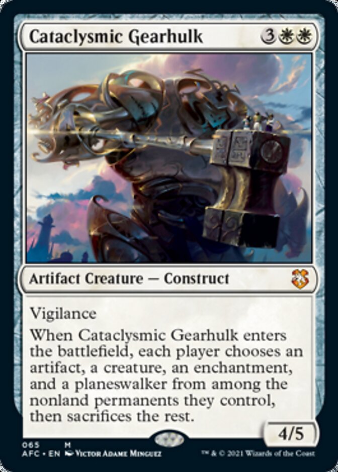Cataclysmic Gearhulk [Dungeons & Dragons: Adventures in the Forgotten Realms Commander] | Eastridge Sports Cards & Games