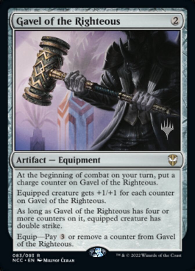 Gavel of the Righteous (Promo Pack) [Streets of New Capenna Commander Promos] | Eastridge Sports Cards & Games