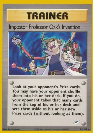 Impostor Professor Oak's Invention (94/105) [Neo Destiny Unlimited] | Eastridge Sports Cards & Games