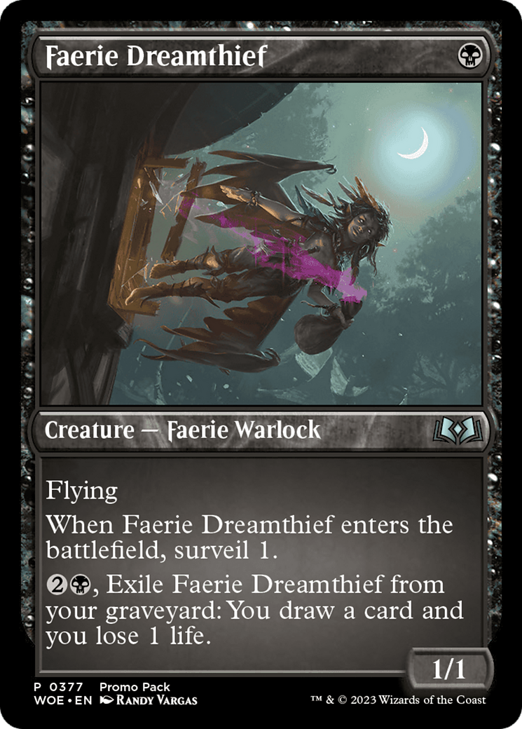 Faerie Dreamthief (Promo Pack) [Wilds of Eldraine Promos] | Eastridge Sports Cards & Games