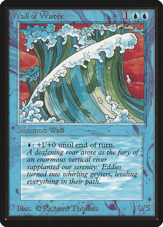 Wall of Water [Limited Edition Beta] | Eastridge Sports Cards & Games