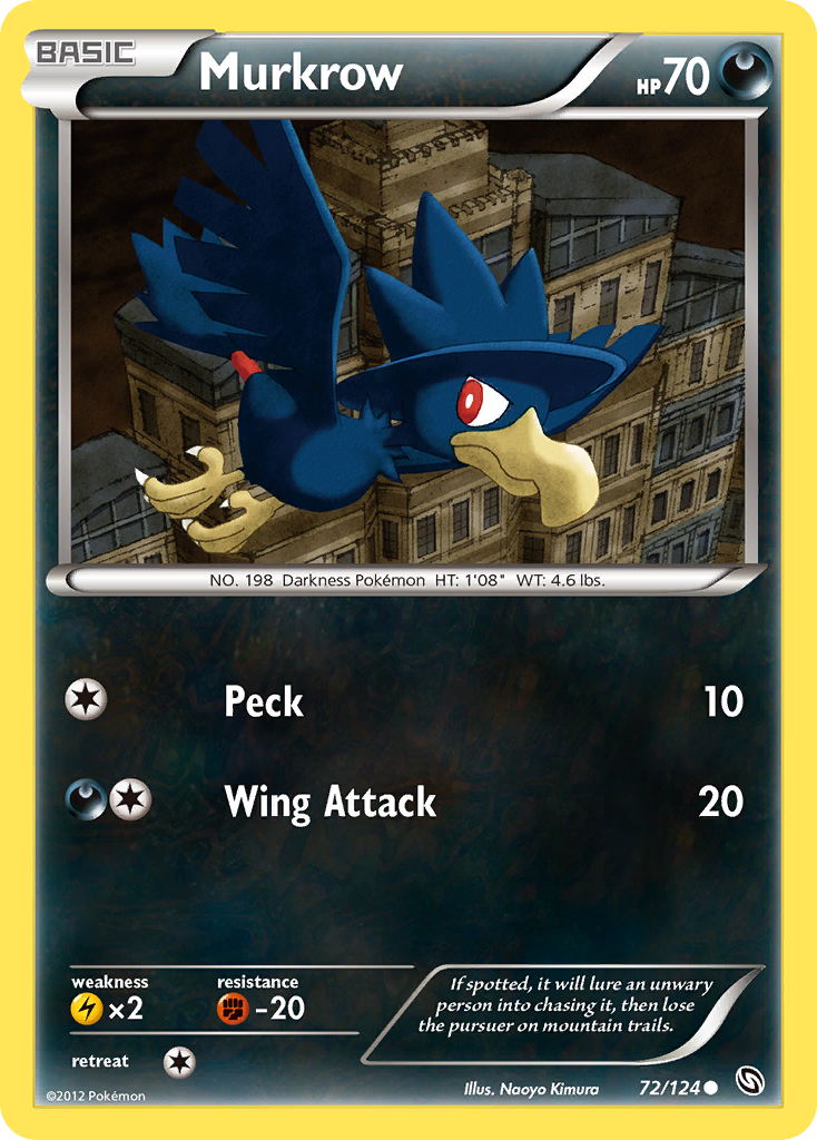 Murkrow (72/124) [Black & White: Dragons Exalted] | Eastridge Sports Cards & Games