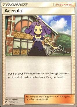 Acerola (112/147) (Infinite Force - Diego Cassiraga) [World Championships 2017] | Eastridge Sports Cards & Games