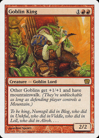 Goblin King [Ninth Edition] | Eastridge Sports Cards & Games