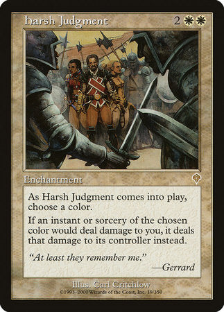 Harsh Judgment [Invasion] | Eastridge Sports Cards & Games