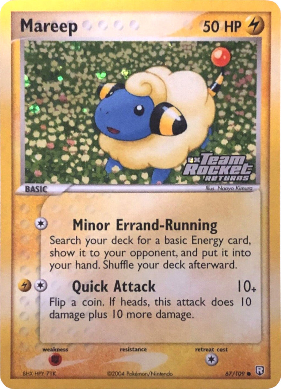 Mareep (67/109) (Stamped) [EX: Team Rocket Returns] | Eastridge Sports Cards & Games