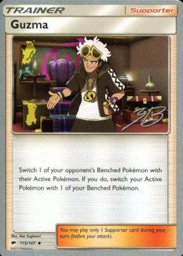 Guzma (115/147) (Ice Path FTW - Zachary Bokhari) [World Championships 2017] | Eastridge Sports Cards & Games