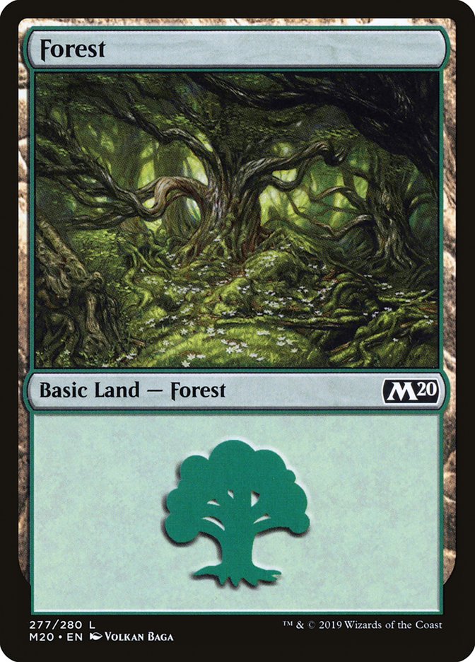 Forest (#277) [Core Set 2020] | Eastridge Sports Cards & Games