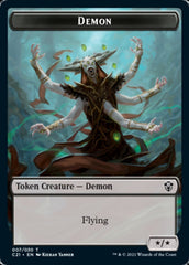 Demon // Fungus Beast Token [Commander 2021 Tokens] | Eastridge Sports Cards & Games