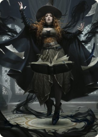 Tasha, the Witch Queen Art Card (41) [Commander Legends: Battle for Baldur's Gate Art Series] | Eastridge Sports Cards & Games