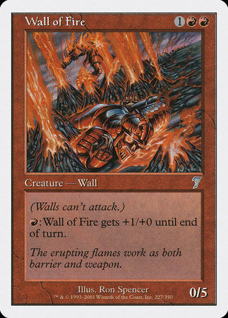 Wall of Fire [Seventh Edition] | Eastridge Sports Cards & Games