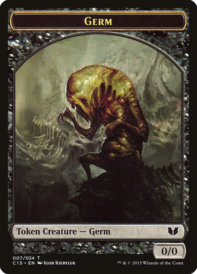 Germ // Zombie Double-Sided Token [Commander 2015 Tokens] | Eastridge Sports Cards & Games